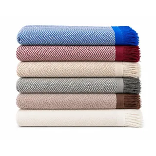 Estoralis | ESPIGA | Mehrzweck-Steppdecke im modernen Design | Plaid für Bett und Sofa | Farbe - Grau | Steppdecke/Sofabezug (170 x 260 cm. BreitexHöhe) | Mit Fransen