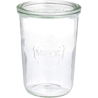 Weck rund Rand Form Jar, glas, durchsichtig, 850 ml