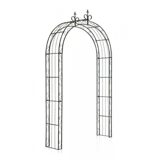 CLP Rosenbogen, Bronze, Metall, 148x260x34.5 cm, Gartenzubehör, Gartendeko