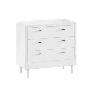 58 aufm Kessel WICKELKOMMODE Keeley Buche Weiß Holz Schubladen Komfort Stabil | Gr.: onesize