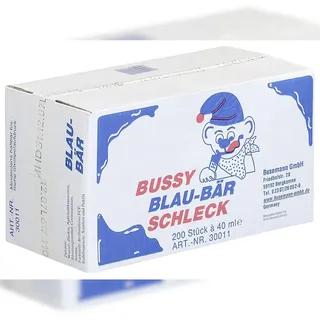 Bussy Wassereis Waldbeere, 200 x 40 ml (8 l)