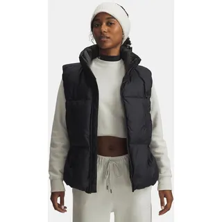 Under Armour Limitless Daunenweste für Damen – Schwarz MD - Schwarz