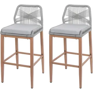 MCW Barhocker O21 2er-Set 0 x 0 x 0 cm silber
