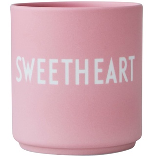 Design Letters - AJ Favourite Porzellan Becher, Sweetheart / pink