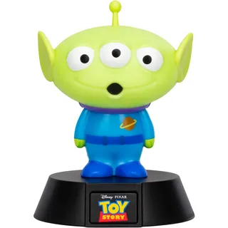 Paladone Toy Story Alien Icon Light, 3D-Charakter-Nachtlicht für Schlafzimmer, Schreibtisch oder Regal, Kinderlampe mit sanftem Leuchten, batterie...