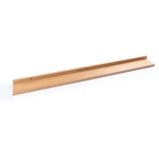 Home4You Wandregal 100 x 10 x 4 cm Braun