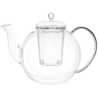 LEONARDO Teekanne Armonia Teekanne 1.2 l, (1 Teekanne), Handgefertigtes Unikat, maximal 100°C weiß