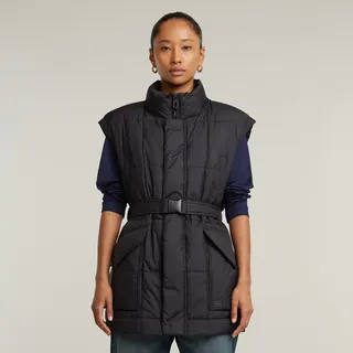 G-Star D26503-b958 Weste - Dark black - M