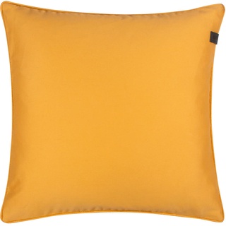 Schöner Wohnen Kissenhülle SW-Soft, Gelb, Currygelb, Textil, Uni, 45 cm, hochwertige Qualität, Wohntextilien, Kissen, Kissenbezüge