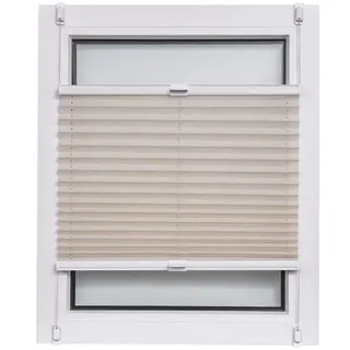 Büscher Sunlines Plissee »Crush« Lichtschutz 55 cm breit beige, 55x150 cm