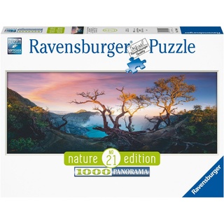 Ravensburger Puzzle nature edition; Schwefelsäure See am Mount Ijen, Java, 1000 Puzzleteile, Made in Germany, FSC® - schützt Wald - weltweit bunt