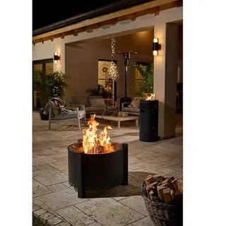 Kingstone Feuerschale Clear Flame  (Durchmesser: 70 cm, Stahl)