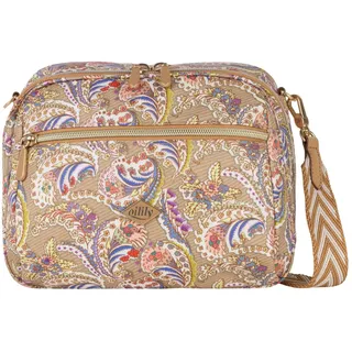 Oilily Lakshmi Paisley Umhängetasche Beige/Gold