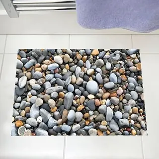 Bodenaufkleber, moderner 3D-Stein-Wandaufkleber, einzigartiger Vinyl-Aufkleber für Zuhause, Küche, Badezimmer