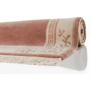 TEPGO Nepalteppich Evergreen altrose 250 x 350 cm