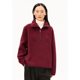 ARMEDANGELS Fleece Sweatshirt Rot L