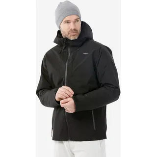 Ski- und Snowboardjacke Herren - 500 schwarz, schwarz, 2XL