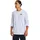Left Chest langarm Freizeitshirt Herren 100 white/black XL