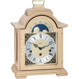 HERMLE Tischuhr Eiche hell 4/4 Westminster - Modell: 22864-050340