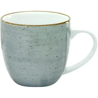 Henkelbecher VINTAGE (BHT 12,50x9x8,50 cm) - grau - BHT 12,50x9x8,50 cm