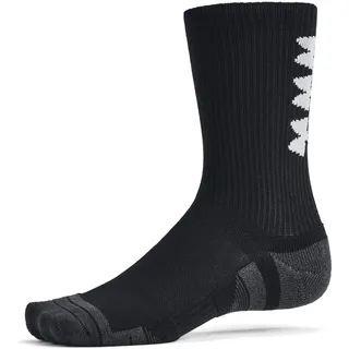 Under Armour Performance Tech Crew Socken 3 Paare Schwarz 36,5-42