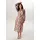 SELECTED Midikleid in beige-hellblau-camel-terra-rauchblau-rotbraun Gr 44