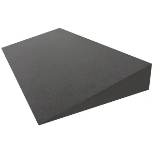 Dibapur® Keilkissen aus Schaumstoff für Oberkörperhochlagerung fürs Bett, Matratzen Matratzenkeil Matratzenerhöhung Hochlagerungskeil ohne Bezug, B 80 x T 50 x H 15/1 cm