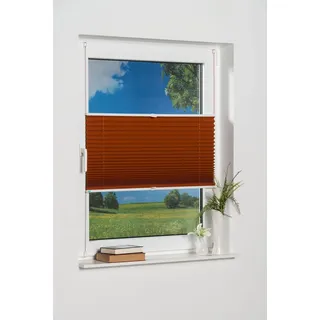 K-HOME Plissee Siena 80 x 210 cm orange