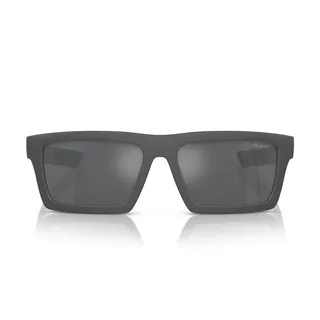 Prada Linea Rossa SPS 02ZSU, mattgrau/silbergrau, 55/18/140 Herren Sonnenbrille, GRAU - Einheitsgröße