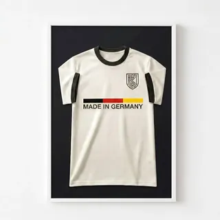 K-Möbel Trikot Rahmen Weiß 70x90 cm 4er Set