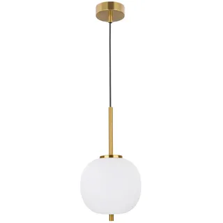 Nova Luce Lato 1-flg. E14 30 cm rund gold, weiß