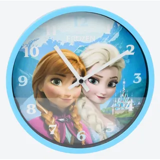 Disney Wanduhr Disney Kinderuhr Wanduhr Lizenz 24 cm blau