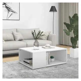 vidaXL Couchtisch Weiß Holz 90 x 67 x 33 cm