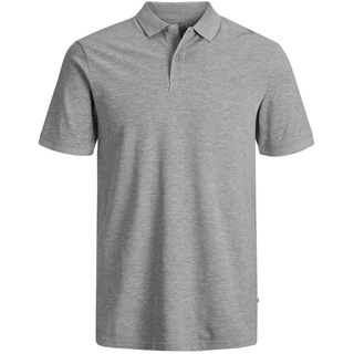 JACK & JONES Poloshirt Basic mit Slim Fit in Schwarz-M