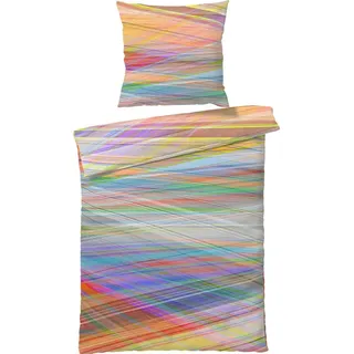 FLEURESSE Evora Grafisch Bunt 135 x 200 cm + 80 x 80 cm