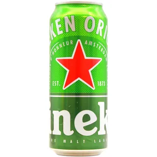 Heineken Pils Bier (24 x 0,5 l Dosen) - Dosenbier auf der Palette, 5% Alkoholgehalt, 100% natürliche Zutaten, erfrischend milder Geschmack (Packung mit 6)