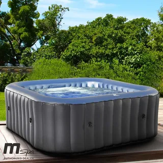 Whirlpool aufblasbar MSpa Tekapo Comfort 4 Personen In-Outdoor Pool 158x158cm 1W