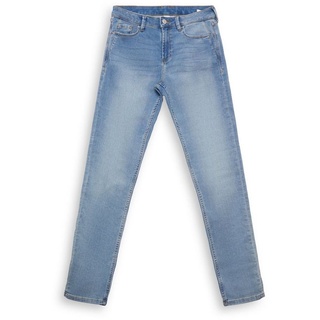 Esprit Straight-Jeans Stretch-Jeans aus Bio-Baumwoll-Mix blau 27/32