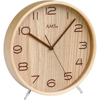 AMS Funktischuhr F5118 Wohnzimmer, Esszimmer beige