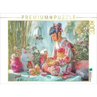 CALVENDO Puzzle Japanische Anime 2000 Teile Lege-Größe 90x67cm Foto-Puzzle für glückliche Stunden