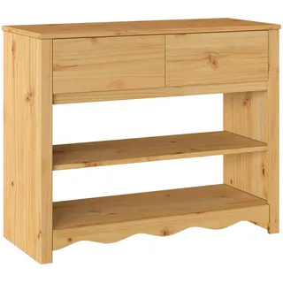 vidaXL Drammen Konsolentisch 89,5x37x73 cm braun