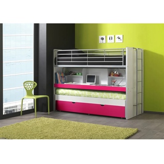 Vipack Hochbett Bonny BONHS80, fuchsia