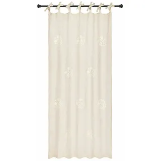 Mirabeau Vorhang Gardine Pivonar leinen beige