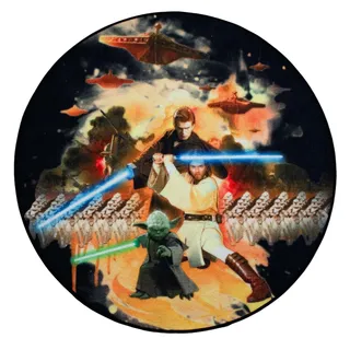 Star Wars Kinderteppich, Bunt