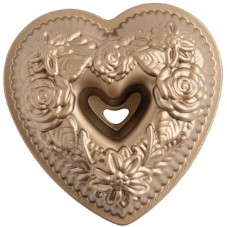 Nordic Ware Floral Heart Bundt Pan
