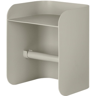Mette Ditmer - Carry Toilettenpapierhalter mit Ablage, sand grey