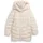 Damen Puffer-Mantel im 2-in-1-Look weiß Uni Gr M