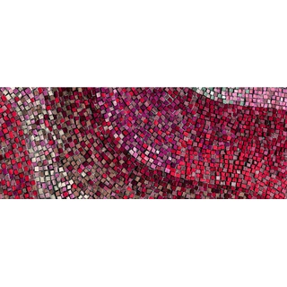 Outdoorteppich, Pink, Kunststoff, Vintage, rechteckig, 70x180 cm, rutschfest, wasserabweisend, pflegeleicht, reißfest, leicht zusammenrollbar, Teppiche & Böden, Teppiche, Outdoorteppiche