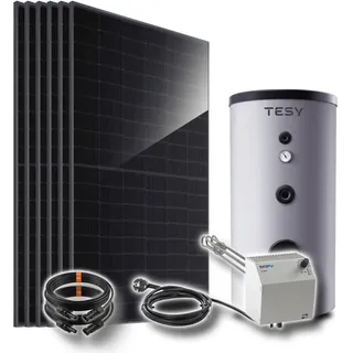 PV-Komplettset Warmwasser 2,6 kW – MyPV ELWA, 200 l Warmwasserspeicher & 6x 445W Solarmodule