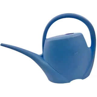 Pugermering 3 Liter Gießkanne, Tragbar, Leicht, mit Langem Ausguss, für Zimmer Und Gartenpflanzen, für Garten, Haus Oder Gewächshaus, Blau